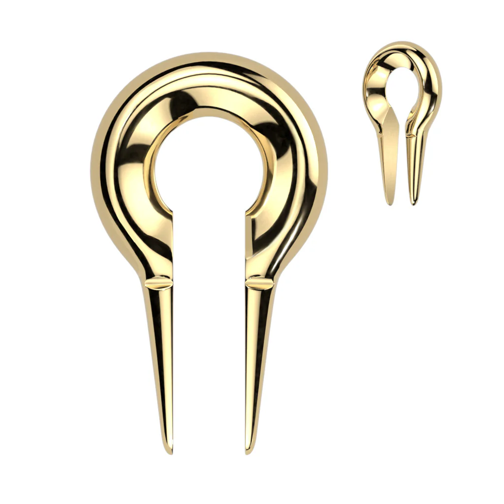 1 Pc 316L Surgical Steel Keyhole Weight Hanger Taper - Image 4