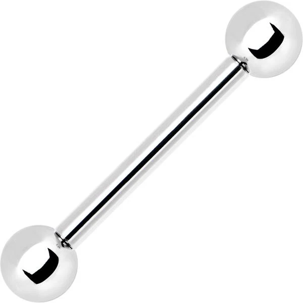 16G Plain 316L Surgical Steel Barbells 12 Sizes