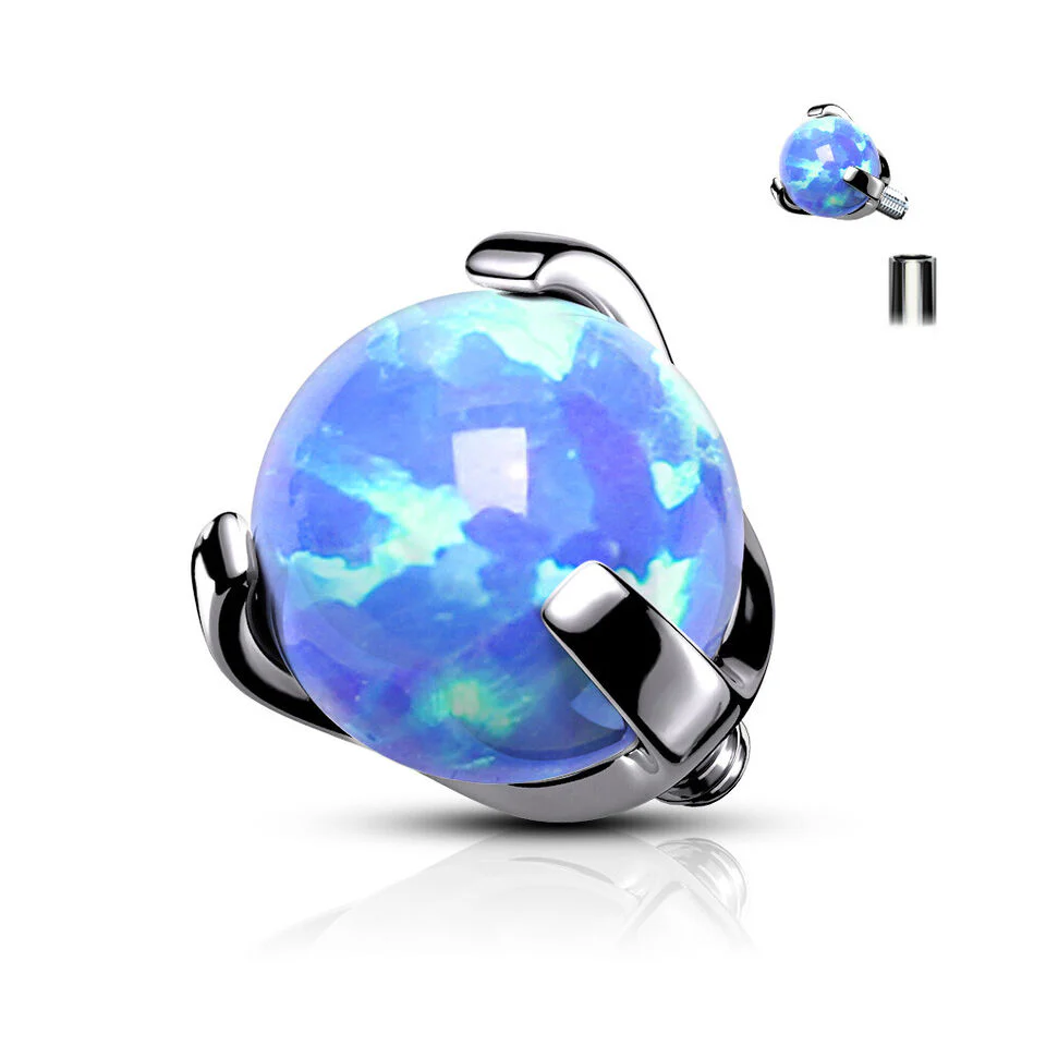 Claw Set Opal  Lip Top & Dermal Anchor Top Parts - Image 5