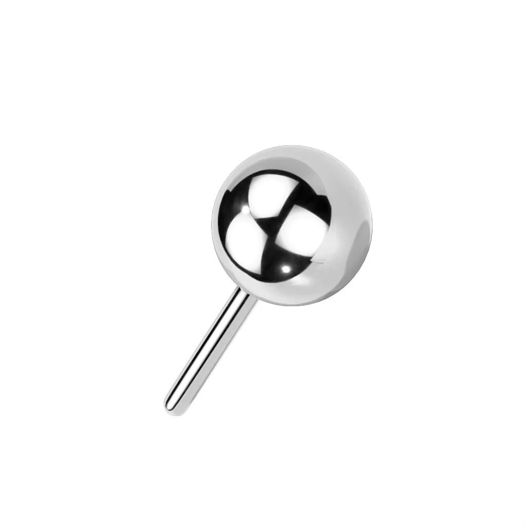 Titanium Threadless Push In Ball Top - Image 6